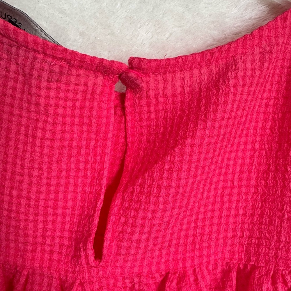 Banana Republic NEW Baby Doll Tiered Swing Top Boho Blouse Textured Lightweight - Picture 7 of 16